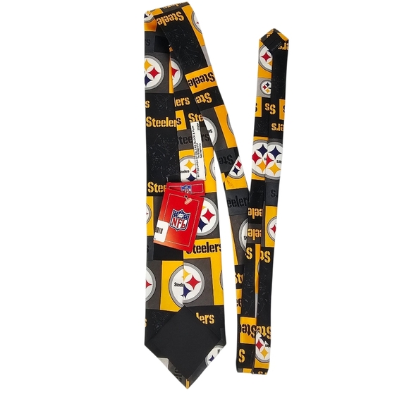 Vintage NFL Pittsburgh Steelers 2002 Tie NWT - Picture 2 of 8